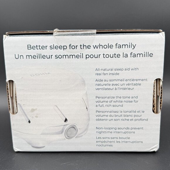 Yogasleep Dohm Uno White Noise Machine Fan-Sound Adjustable Volume Sleep Aid Whi - Picture 2 of 5